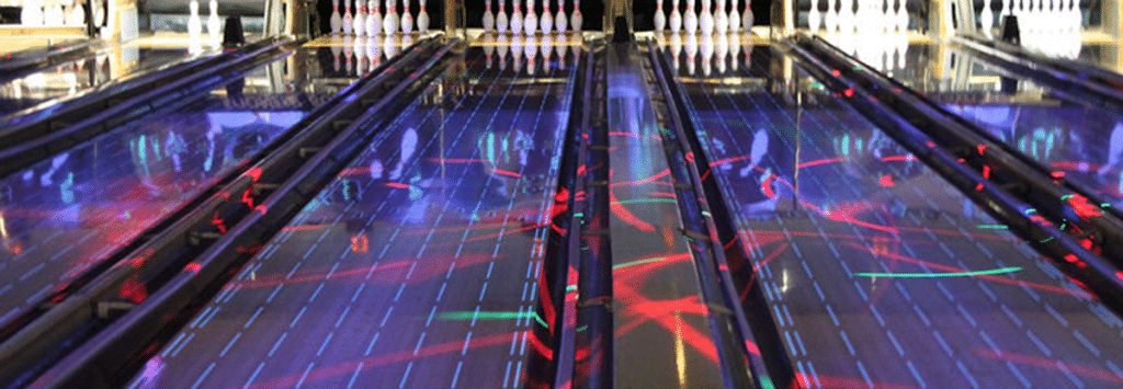 Cosmic Bowling night at The Riv — Riviera Bowl & Pizzeria, Sauk City WI