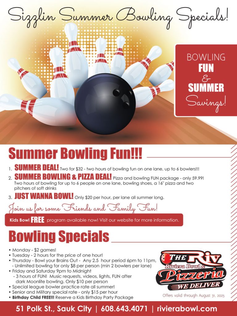 sizzlin summer specials